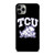 TCU HORNED FROGS FOOTBALL LOGO iPhone 11 Pro Max Case
