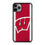 WISCONSIN BADGERS LOGO iPhone 11 Pro Max Case