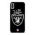 LAS VEGAS RAIDERS NFL LOGO iPhone X / XS Case