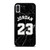 MICHAEL JORDAN 23 BLACK MARBLE iPhone X / XS Case