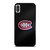 MONTREAL CANADIENS CARBON LOGO iPhone X / XS Case