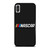 NASCAR RACING LOGO CARBON iPhone X / XS Case