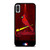 SAINT LOUIS CARDINALS MLB RED LOGO iPhone X / XS Case