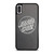 SANTA CRUZ SKATEBOARD LOGO ASPHALT iPhone X / XS Case
