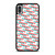 SUPREME RED BLUE PATTERN iPhone X / XS Case