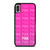 VICTORIA'S SECRET PINK LOGO iPhone X / XS Case