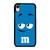 M&M BLUE iPhone XR Case