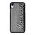 MARSHALL AMPLIFIER METAL EMBLEM iPhone XR Case