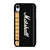 MARSHALL SPEAKER GOLD WOOD iPhone XR Case