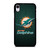 MIAMI DOLPHINS WOODEN LOGO iPhone XR Case
