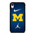MICHIGAN WOLVERINES NIKE JORDAN iPhone XR Case