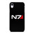 N7 MASS EFFECT METAL LOGO iPhone XR Case