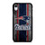 NEW ENGLAND PATRIOTS WOODEN LOGO iPhone XR Case