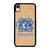 NORTH CAROLINA TAR HEELS WOODEN LOGO iPhone XR Case