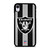 OAKLAND RAIDERS STRIPE LOGO iPhone XR Case