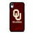 OKLAHOMA SOONERS WOODEN LOGO iPhone XR Case