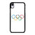 OLYMPIC RINGS LOGO BRUSHED iPhone XR Case