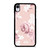 PINK VICTORIA'S SECRET FLOWER iPhone XR Case