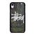 STUSSY SPOOKY FOREST LOGO iPhone XR Case
