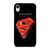SUPERMAN DOOMSDAY LOGO iPhone XR Case