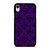 THE HAUNTED MANSION PURPLE PATTERN iPhone XR Case