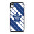 TORONTO MAPLE LEAFS DIAGONAL STRIPE iPhone XR Case