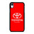 TOYOTA LETS GO BEYOND LOGO RED iPhone XR Case