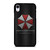 UMBRELLA CORPORATION CRACKED LOGO iPhone XR Case