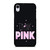VICTORIA'S SECRET THINK PINK LOGO iPhone XR Case