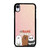 WE BARE BEARS PINK GILTTER iPhone XR Case WE BARE BEARS PINK GILTTER iPhone XR Case