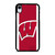 WISCONSIN BADGERS LOGO iPhone XR Case