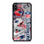 NEW ENGLAND PATRIOTS NFL STICKER BOMB iPhone XS Max Case
