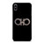 SALVATORE FERRAGAMO LOGO BLACK iPhone XS Max Case