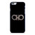 SALVATORE FERRAGAMO LOGO BLACK iPhone 6 / 6S Case