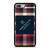 TOMMY HILFIGER RED BLACK PATTERN iPhone 8 Plus Case