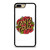 SANTA CRUZ SKATEBOARD FLORAL WHITE iPhone 7 Plus Case