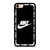 NIKE SWOOSH ROUND BLACK iPhone 8 Case