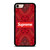 SUPREME RED SNAKE SKIN iPhone 8 Case