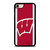 WISCONSIN BADGERS LOGO iPhone 8 Case