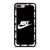 NIKE SWOOSH ROUND BLACK iPhone 8 Plus Case