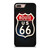 ROUTE 66 STREET US LOGO CARBON iPhone 8 Plus Case