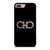 SALVATORE FERRAGAMO LOGO BLACK iPhone 8 Plus Case