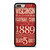 WISCONSIN BADGER OLD TICKET iPhone 8 Plus Case