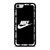 NIKE SWOOSH ROUND BLACK iPhone SE 2022 Case