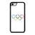 OLYMPIC RINGS LOGO BRUSHED iPhone SE 2022 Case