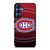 MONTREAL CANADIENS HALFTONE LOGO Samsung Galaxy S25 Case