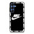 NIKE SWOOSH ROUND BLACK Samsung Galaxy S25 Case NIKE SWOOSH ROUND BLACK Samsung Galaxy S25 Case