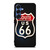 ROUTE 66 STREET US LOGO CARBON Samsung Galaxy S25 Case ROUTE 66 STREET US LOGO CARBON Samsung Galaxy S25 Case
