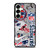 NEW ENGLAND PATRIOTS NFL STICKER BOMB Samsung Galaxy S25 Plus Case