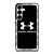 UNDER ARMOUR ROUND BLACK Samsung Galaxy S25 Plus Case